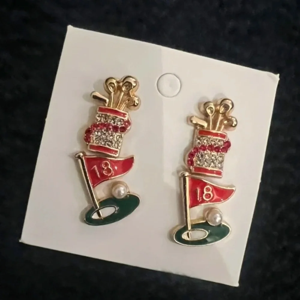 ⛳️ Golf Earrings ⛳️ - Picture 2 of 4